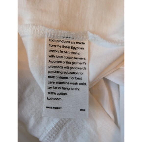 Men's KOTN Van Wonder T-Shirt Egyptian 100% Cotton Size L - Picture 5 of 5